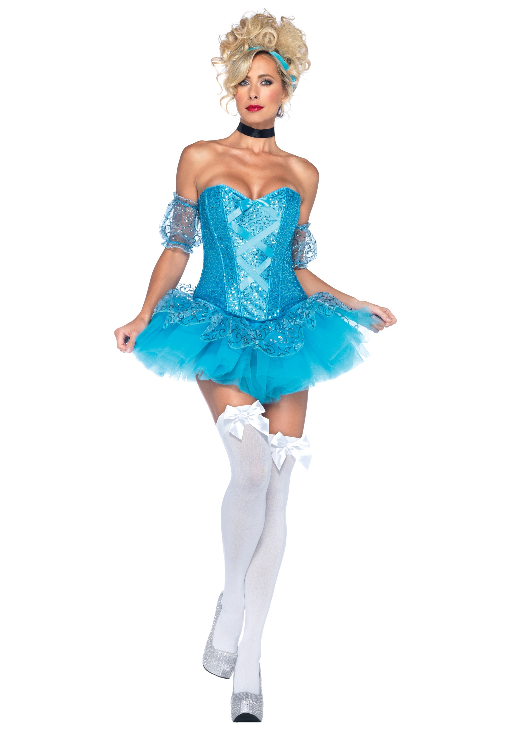 Blue Sequin Princess Costume - Halloween Costume Ideas 2022.