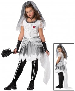 Girls Skela Bride Costume