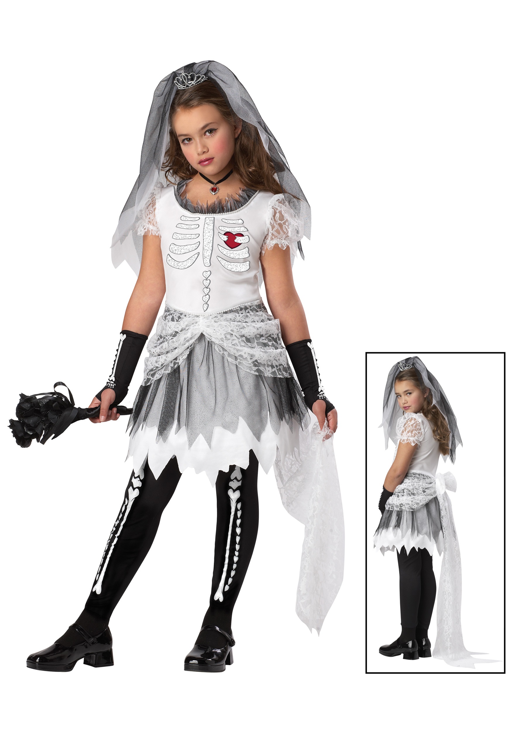 Girls Skela Bride Costume - Halloween Costume Ideas 2019