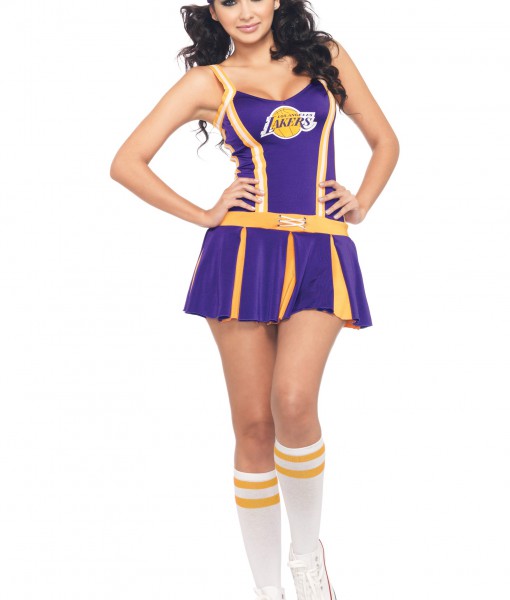 NBA Lakers Cheerleader Costume - Halloween Costume Ideas 2022