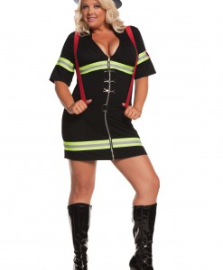 Plus Size Sexy Firegirl Costume