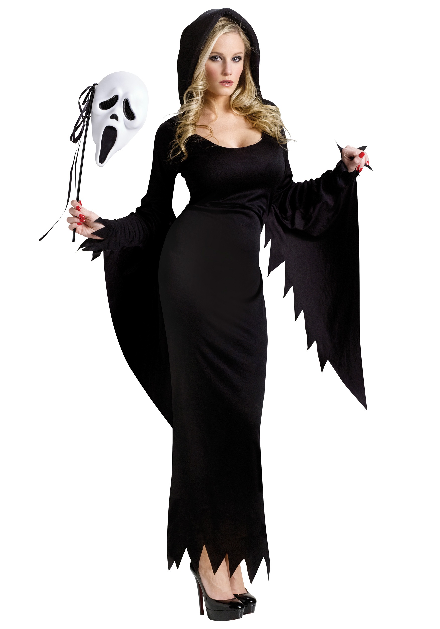Womens Sexy Ghost Face Costume with Free Shipping in U.S., UK, Europe, Cana...