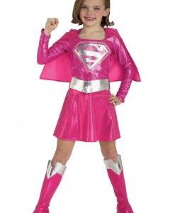 Child Pink Supergirl Costume