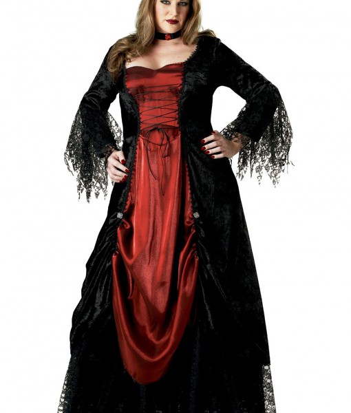 Women's Plus Size Vampire Costume - Halloween Costume Ideas 2023