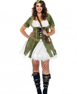 Plus Size Lady Robin Hood Costume
