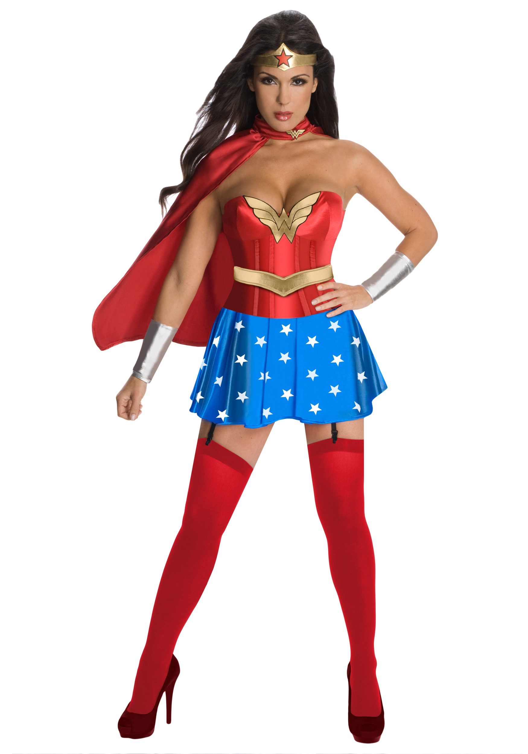 Wonder Woman Corset Costume - Halloween Costume Ideas 2022.