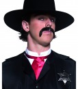 Black Western Sheriff Hat