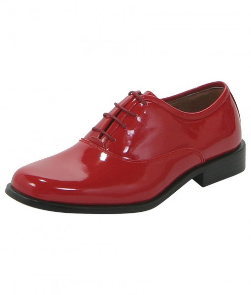 Men's Red Gangster Shoes - Halloween Costume Ideas 2023
