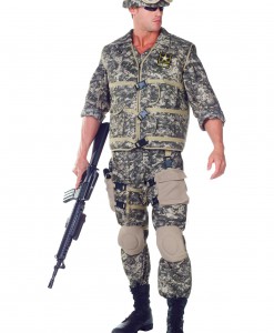 Plus Size Deluxe U.S. Army Ranger Costume