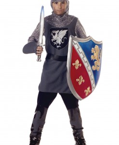 Kid's Valiant Knight Costume