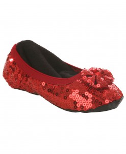 Kids Red Slippers