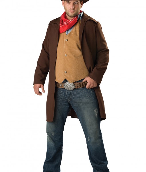 Plus Size Rawhide Cowboy Costume