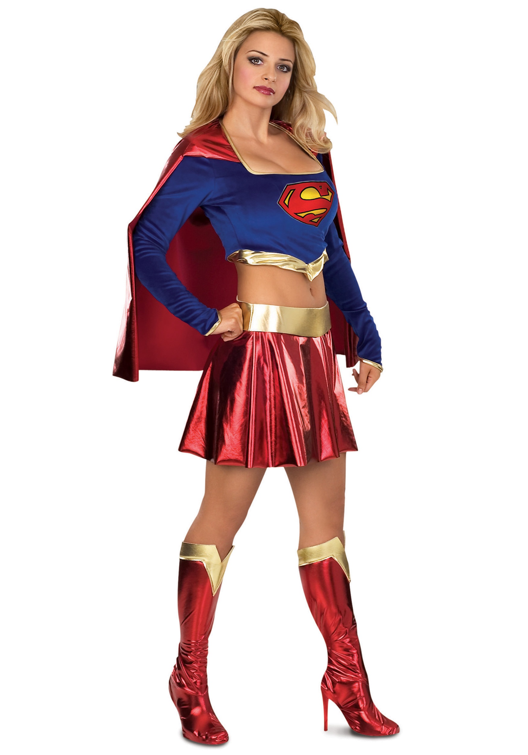 This sexy Supergirl costume brings the kind of superhero style that gives y...