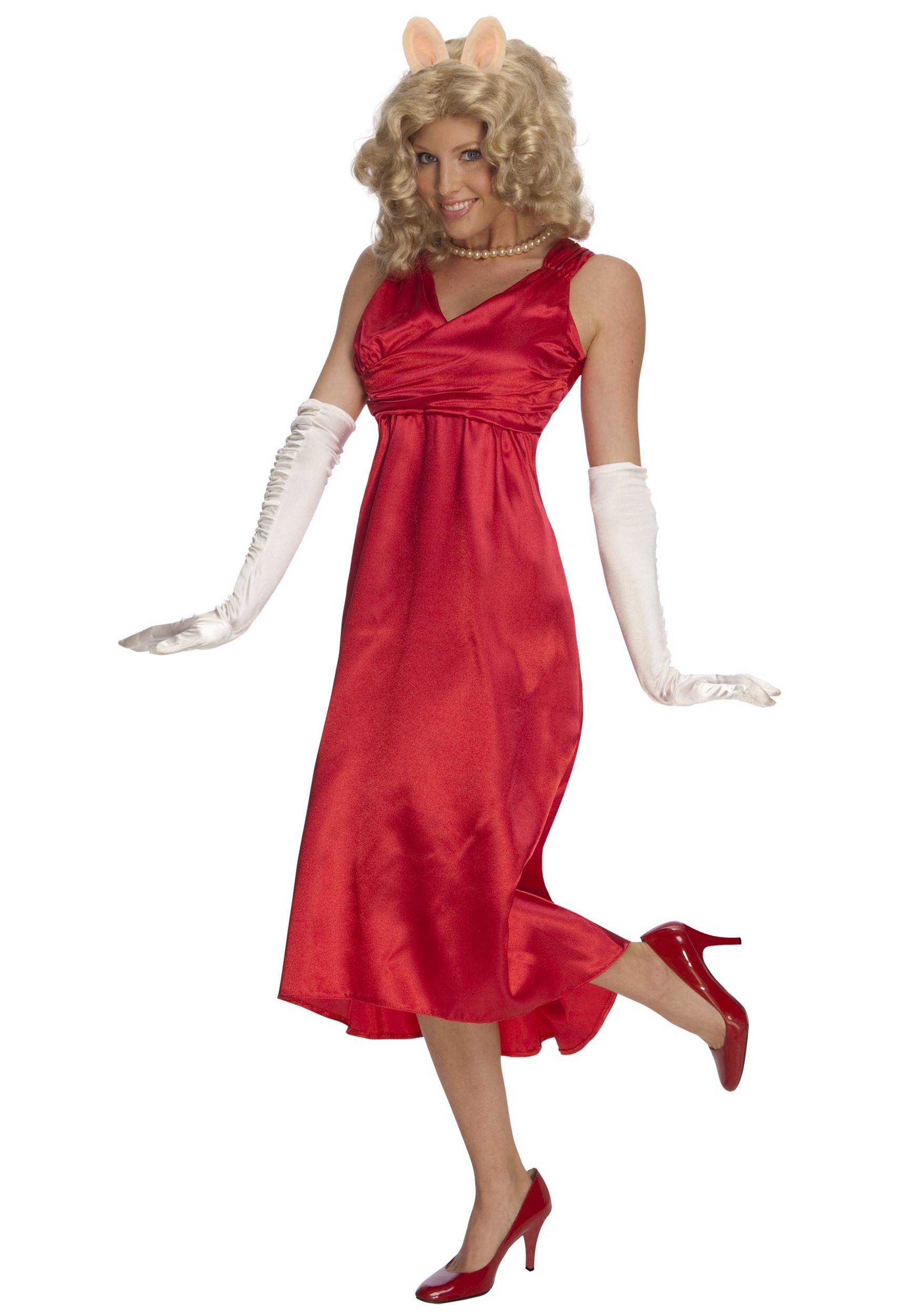 Adult Miss Piggy Costume with Free Shipping in U.S., UK, Europe, Canada | O...