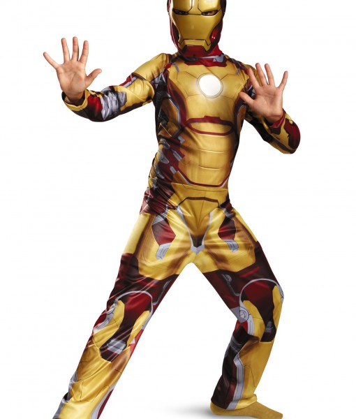 Child Classic Iron Man 42 Costume - Halloween Costume Ideas 2021