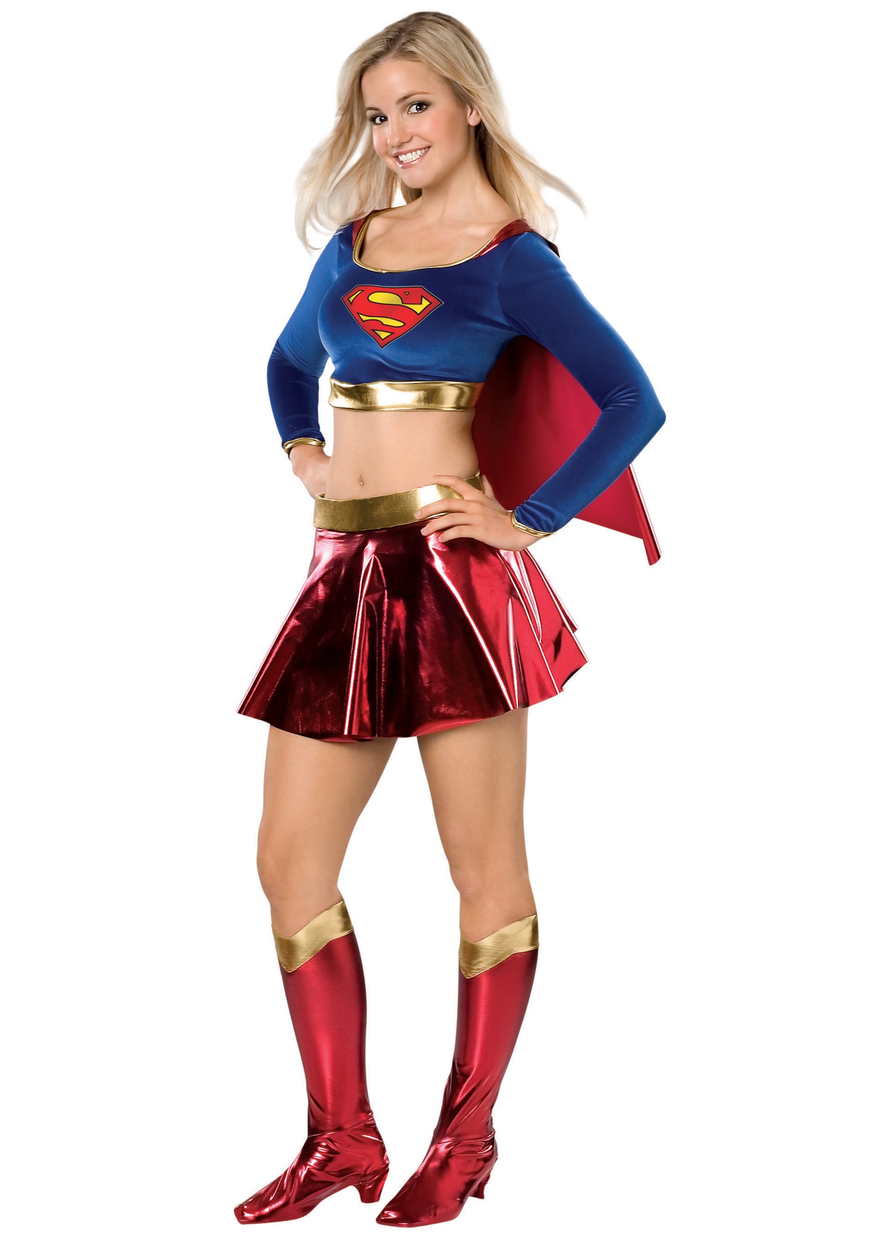 Teen Supergirl Costume with Free Shipping in U.S., UK, Europe, Canada | Ord...
