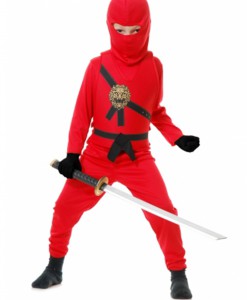 Red Toddler Ninja Costume