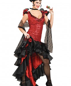 Women's Deluxe Spanish Dancer Costume