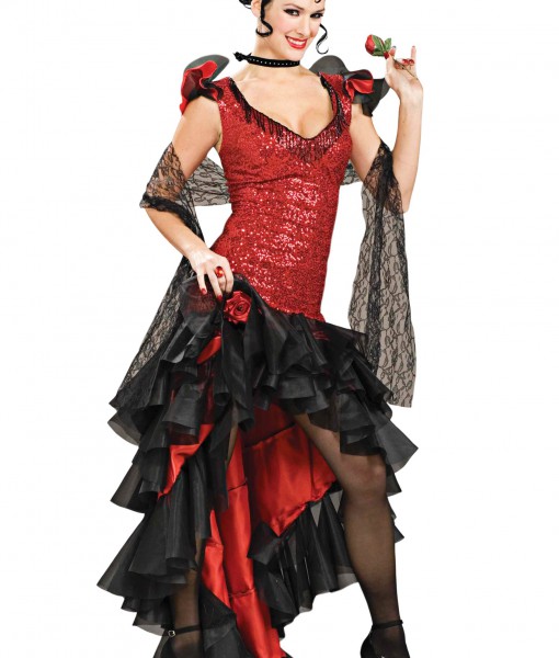 Women's Deluxe Spanish Dancer Costume - Halloween Costume Ideas 2019