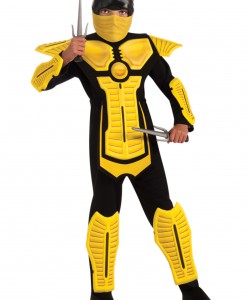 Child Yellow Ninja Costume