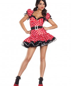 Plus Size Flirty Mouse Costume