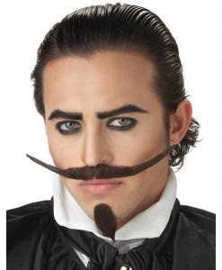 Musketeer Mustache and Chin Patch
