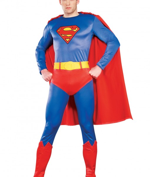 Adult Authentic Superman Costume - Halloween Costume Ideas 2023