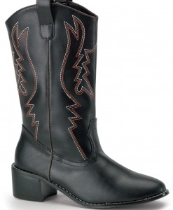 Mens Black Cowboy Boots