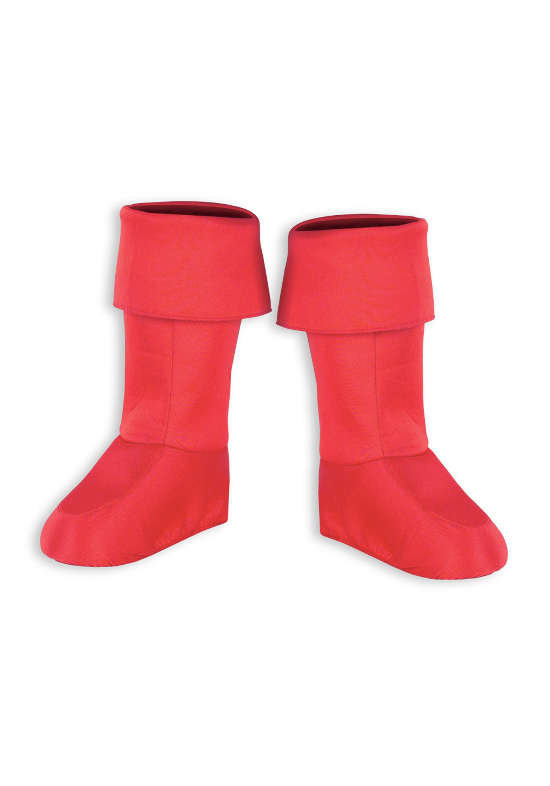 Kids Red Superhero Boot Covers - Halloween Costume Ideas 2023