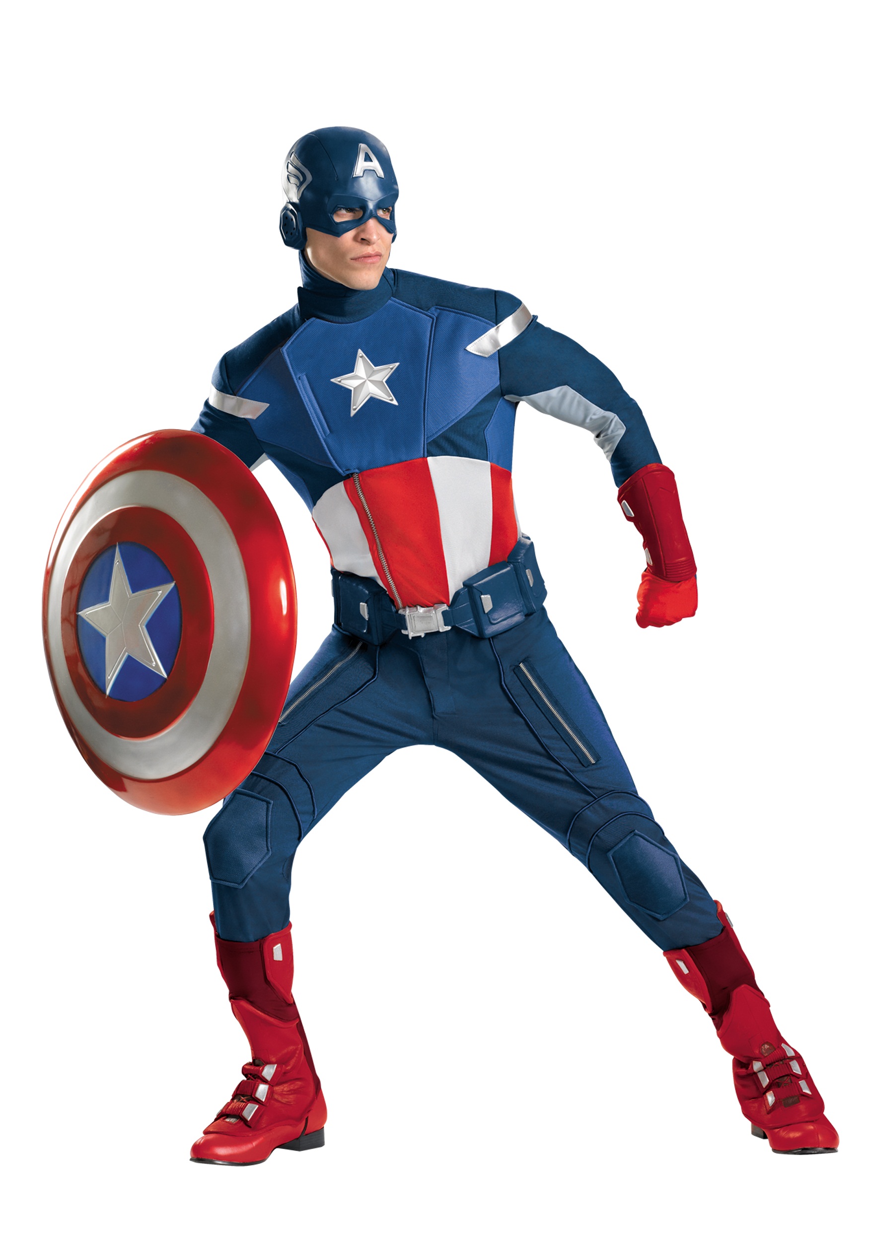 Avengers Replica Captain America Costume Halloween Costume Ideas 2021