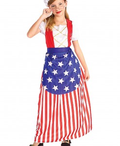 Girls Betsy Ross Costume