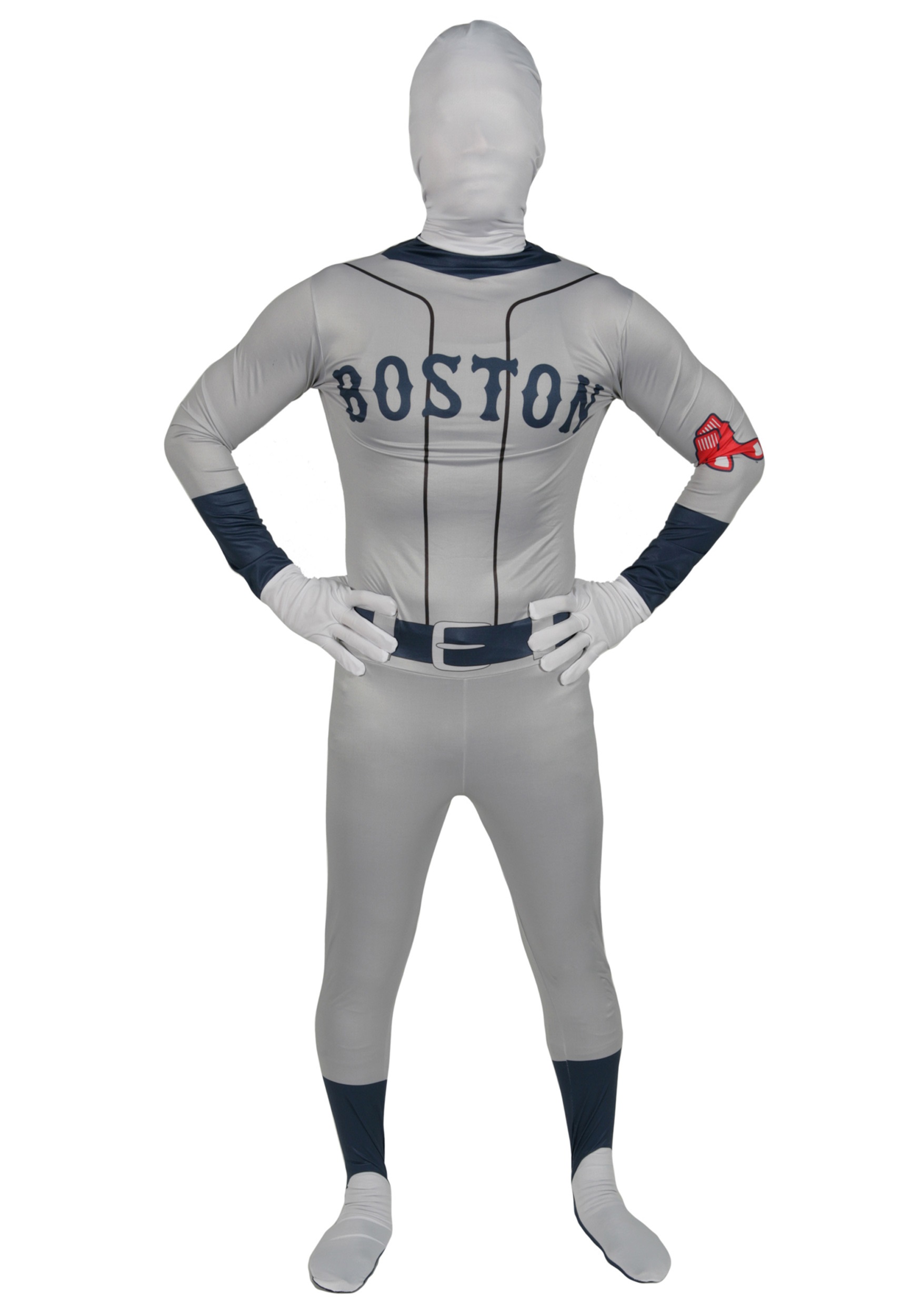 Adult Boston Red Sox Skin Suit - Halloween Costume Ideas 2023