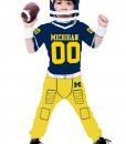 Toddler University of Michigan Football Costume