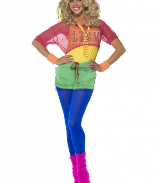 Womens 80s Lets Get Physical Costume - Halloween Costume Ideas 2023