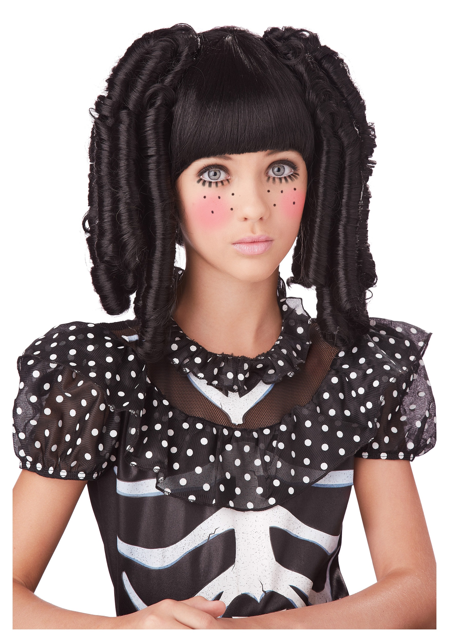 Rag Doll Girl Wig Raggedy Ann Fancy Dress Up Halloween Adult Costume  Accessory  Walmartcom