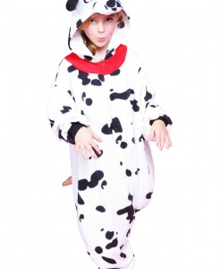 Kids Dalmatian Pajama Costume