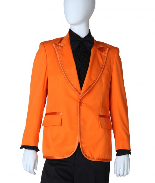 Orange Tuxedo Coat