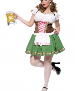 Plus Size German Beer Girl Costume