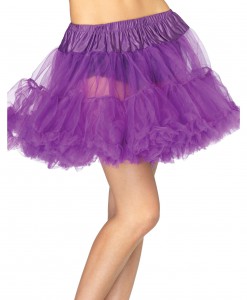 Purple Tulle Petticoat