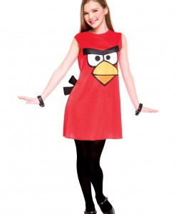 Angry Birds Tween Red Bird Costume
