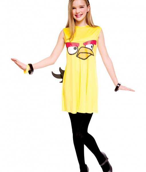 Angry Birds Tween Yellow Bird Costume