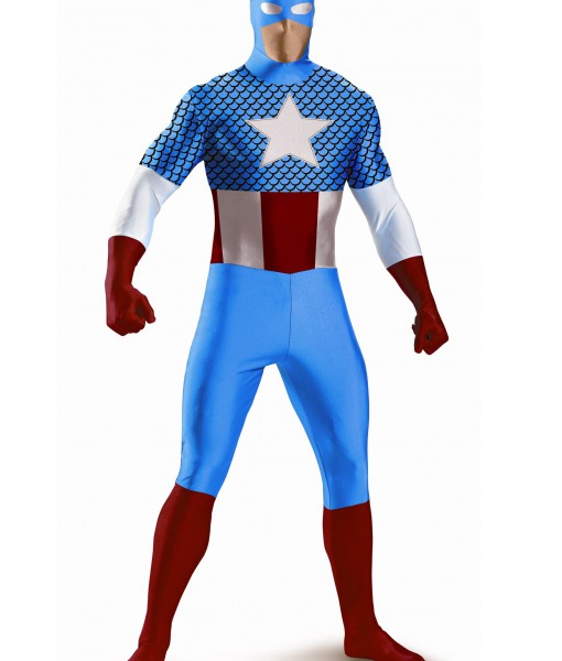 Captain America Bodysuit Costume