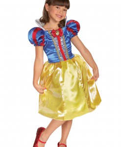 Girls Snow White Sparkle Classic Costume