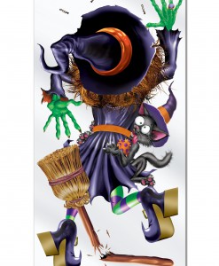 Witch Crashing Door Cover
