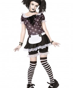 Plus Size Gothic Rag Doll Costume