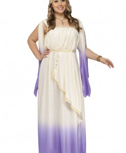 Plus Size Purple Goddess Costume