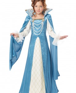 Girls Renaissance Queen Costume