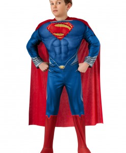 Deluxe Lite Up Man of Steel Superman Child Costume