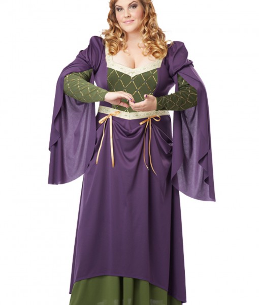 Plus Size Lady in Waiting Costume