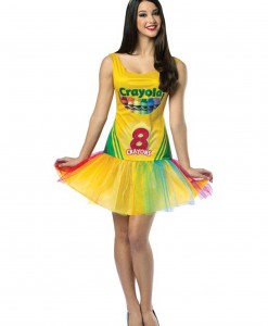 Women's Tutu Crayon Dress